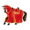 Figurine cheval tournoi rouge - Bullyland