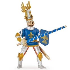 Figurine Chevalier bleu Fleur de Lys - Papo
