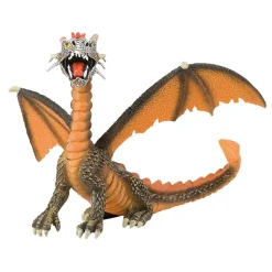 Figurine Dragon orange assis - Bullyland