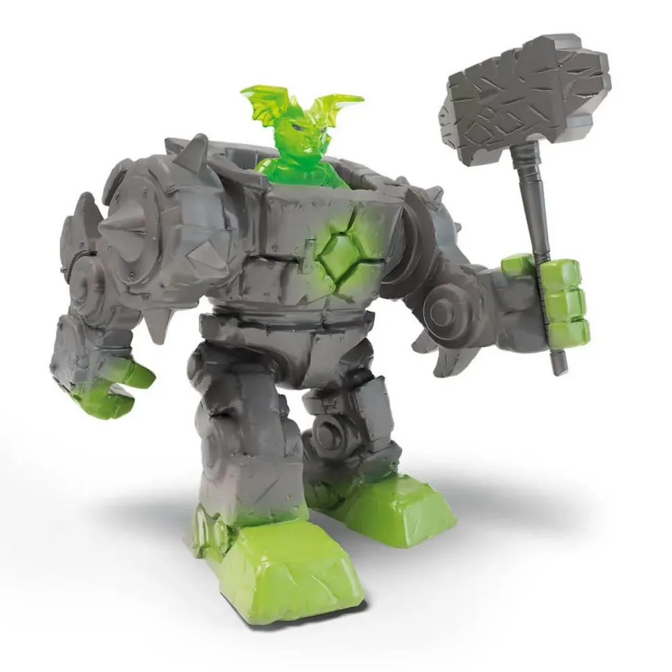 Figurine Eldrador : Cyborg de pierre - Schleich