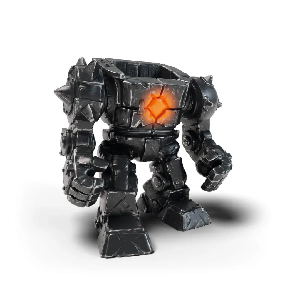 Figurine Eldrador Mini Creatures : Cyborg de lave - Schleich