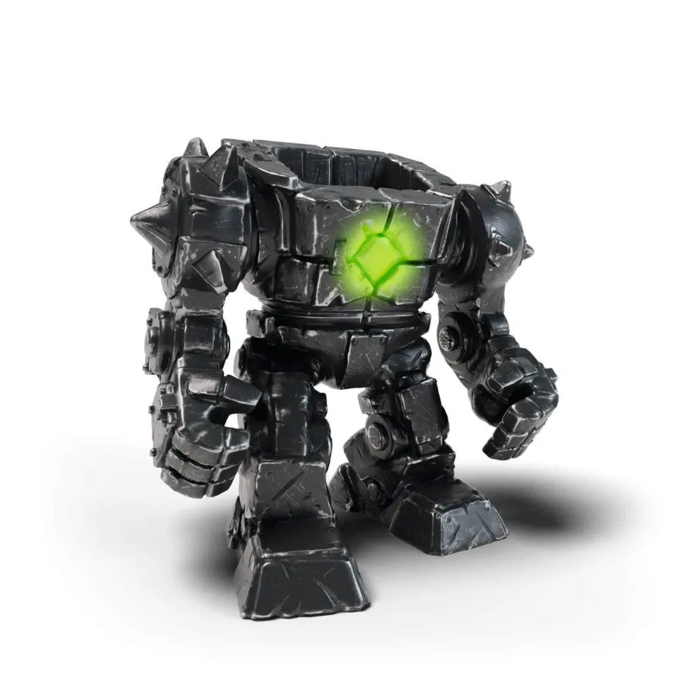 Figurine Eldrador Mini Creatures : Cyborg de pierre - Schleich