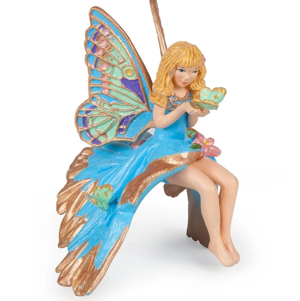 Figurine Elfe Enfant bleu (sans cheval) - Papo