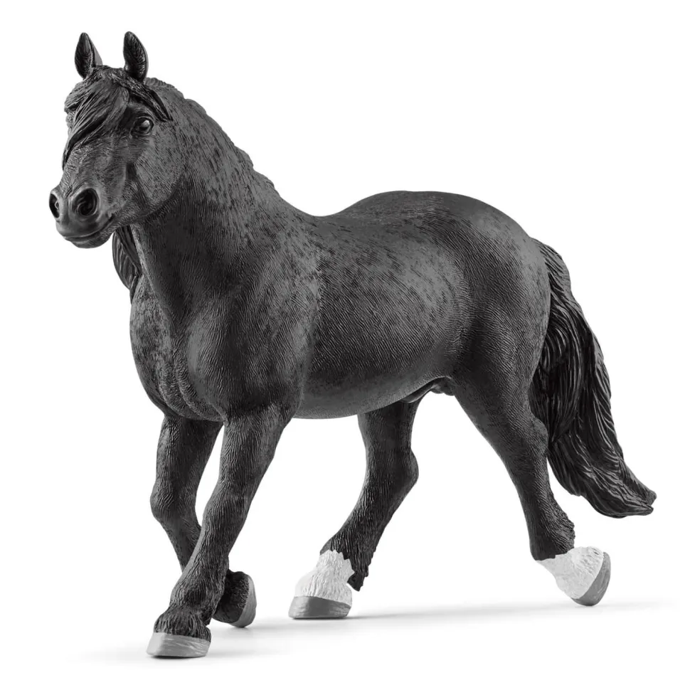 Figurine Farm World : Étalon Noriker - Schleich