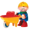Figurine First Friends : Ouvrier de la Construction avec brouette - Tolo