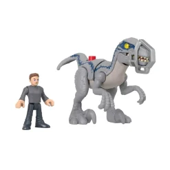 Figurine Imaginext : Jurassic World : Blue en fuite - Fisher-Price