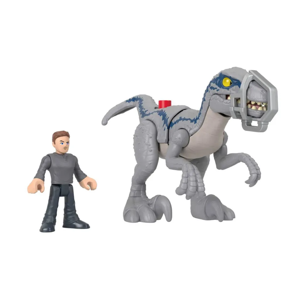 Figurine Imaginext : Jurassic World : Blue en fuite - Fisher-Price