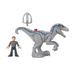 Figurine Imaginext : Jurassic World : Blue en fuite - Fisher-Price