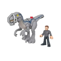 Figurine Imaginext : Jurassic World : Blue en fuite - Fisher-Price