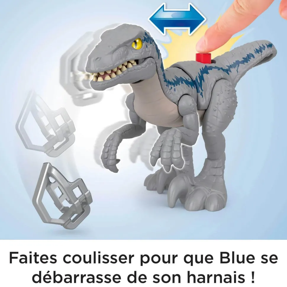 Figurine Imaginext : Jurassic World : Blue en fuite - Fisher-Price