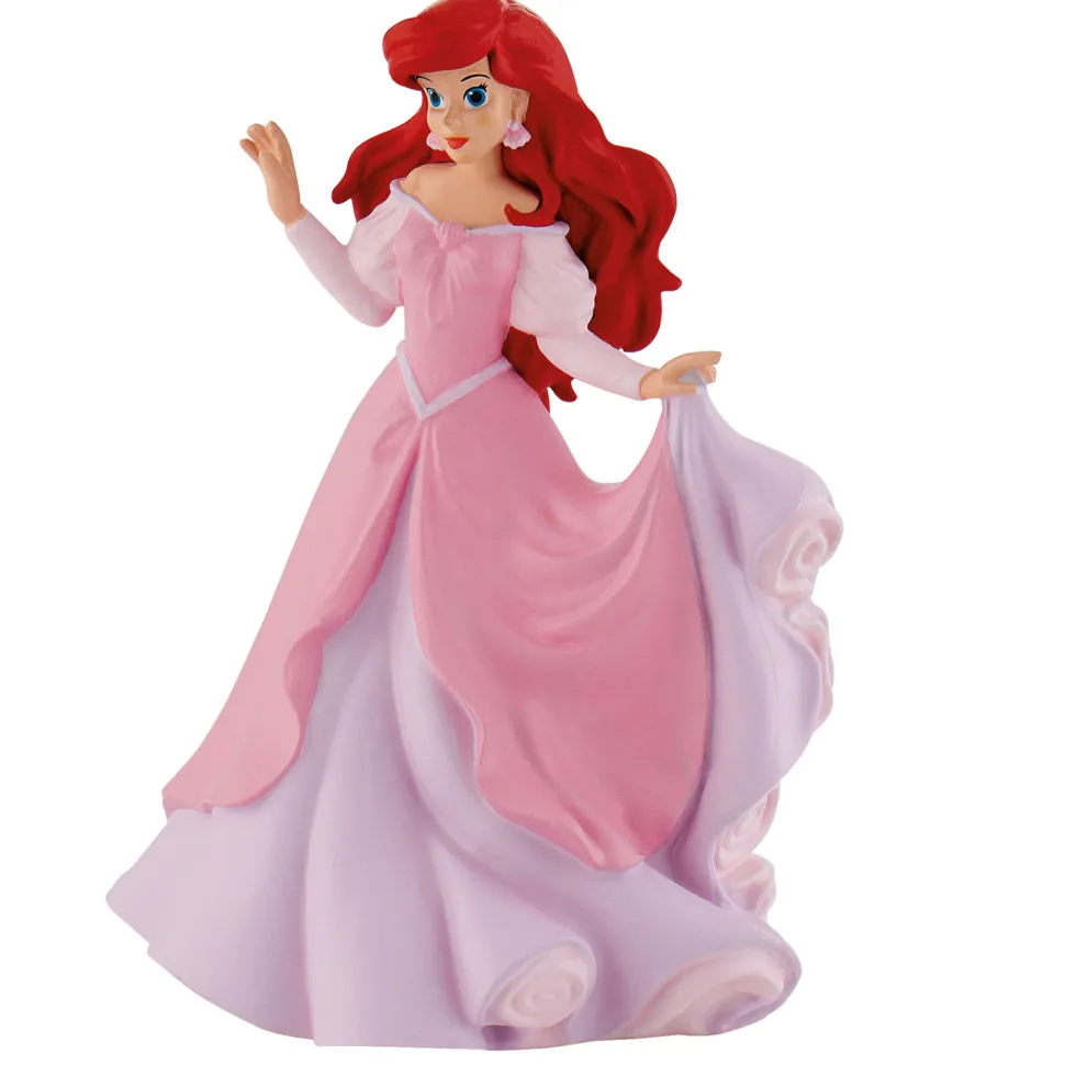 Figurine La petite sirène : Ariel en robe rose - Bullyland