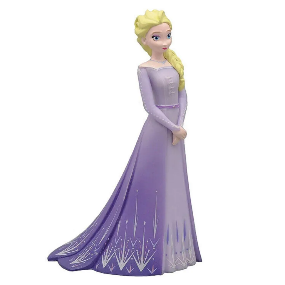 Figurine La Reine des Neiges (Frozen) : Elsa en robe violette - Bullyland