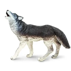 Figurine Loup Gris - Safari Ltd