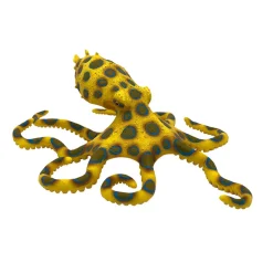 Figurine Poulpe à anneaux bleus - Bullyland