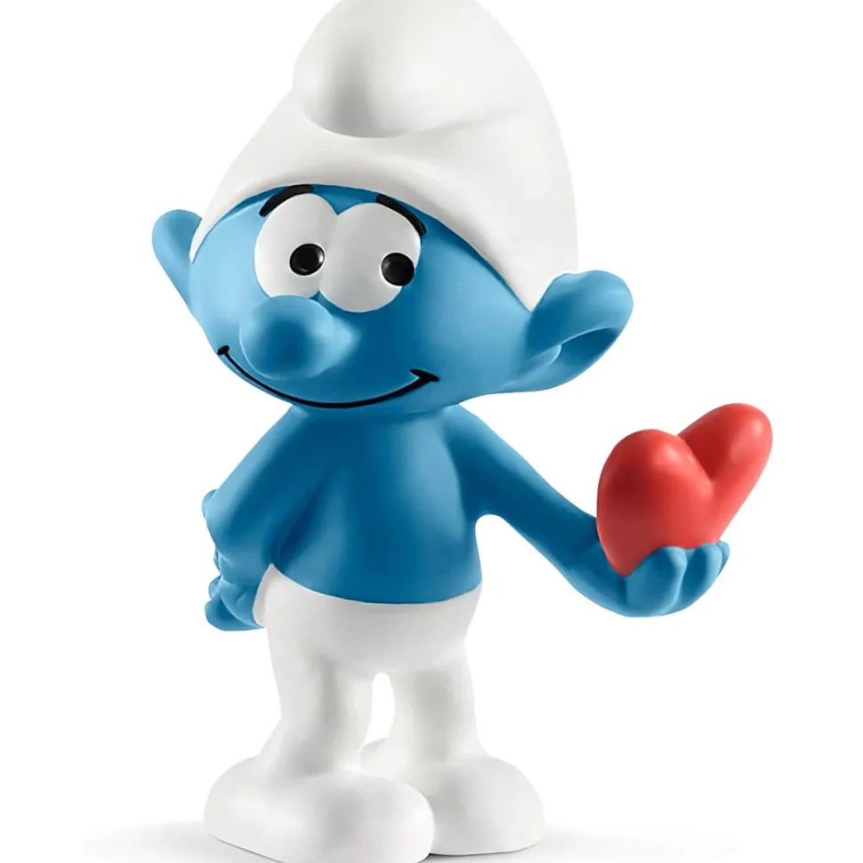 Figurine Schtroumpf : Schtroumpf avec coeur - Schleich