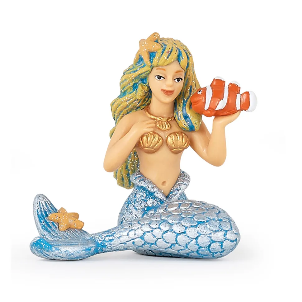 Figurine sirène argentée - Papo