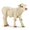 Figurine vache charolaise : Veau - Papo