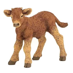 Figurine vache Limousine : Veau - Papo