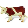 Figurine vache marron/blanche - Bullyland