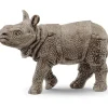 Figurine Wild Life : Bébé Rhinocéros Indien - Schleich