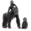 Figurine Wild Life : Famille de Gorilles des Plaines - Schleich