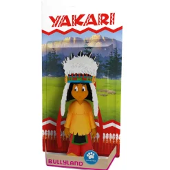 Figurine Yakari avec sa coiffe indienne - Bullyland