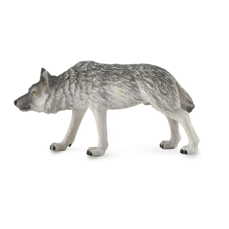 Figurine Animaux Sauvages (M): Loup Chassant - Figurines Collecta