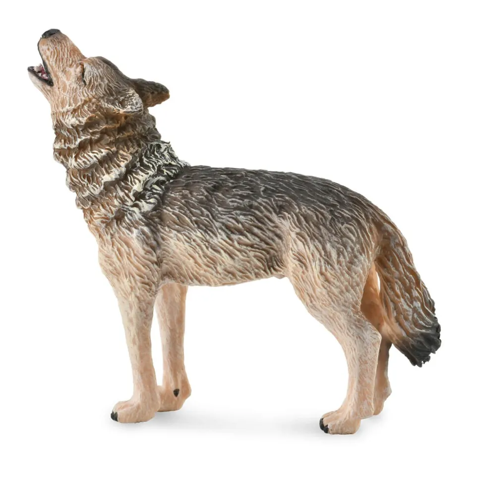 Figurine Animaux Sauvages (M): Loup Hurlant - Figurines Collecta