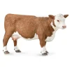 Figurine La Ferme (L): Vache Hereford - Figurines Collecta