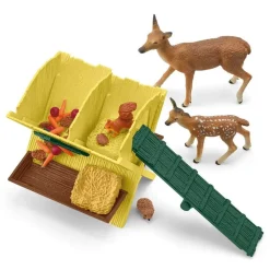 Figurines : Cabane des animaux de la forêt - Schleich