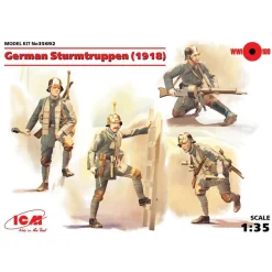 Figurines : troupes de combat allemandes 1918 - ICM