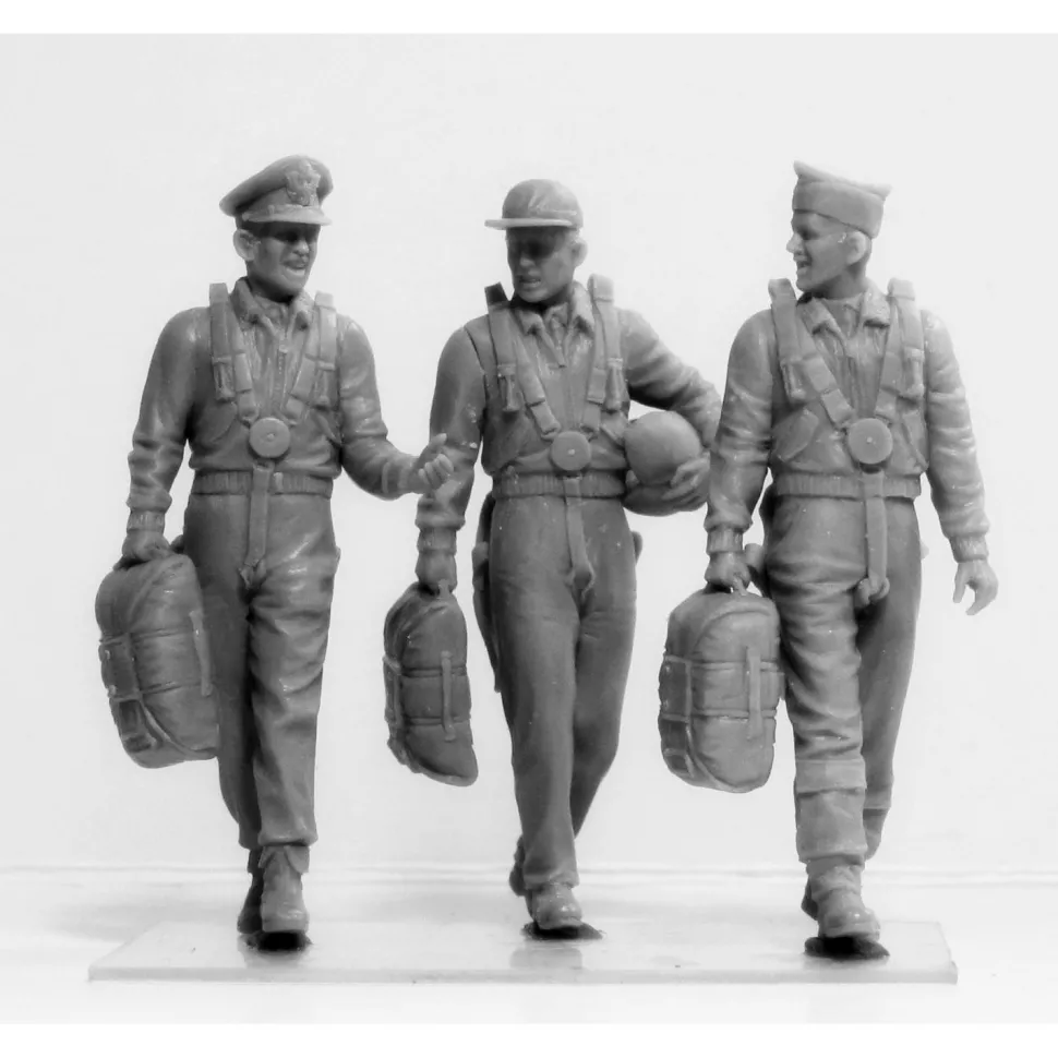 Figurines : USAAF Pilotes (1941-1945) - ICM