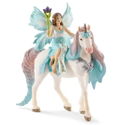Figurines Bayala : Fée Eyela avec licorne de princesse - Schleich
