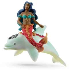 Figurines Bayala : Isabelle et son dauphin - Schleich