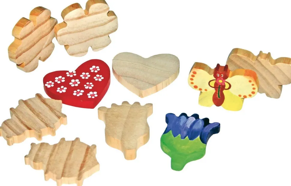 Figurines bois Fêtes des mères, set de 10 - Eduplay