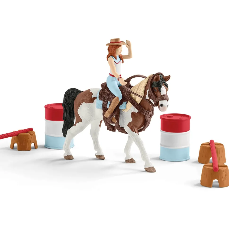 Figurines cheval et cavalière : Kit d'équitation western Horse Club Hannah - Schleich