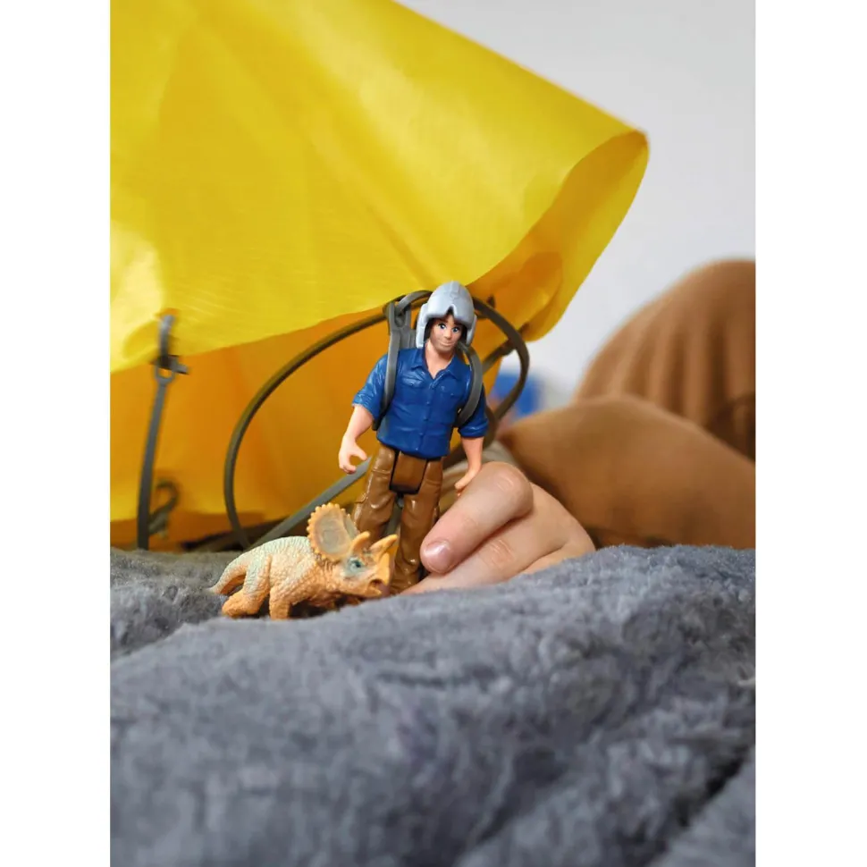 Figurines dinosaure : Sauvetage en parachute - Schleich