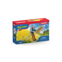 Figurines dinosaure : Sauvetage en parachute - Schleich