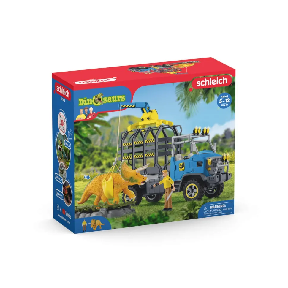 Figurines Dinosaurs : Mission de transport Dino - Schleich