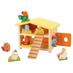 Figurines en bois : Mon premier Poulailler - Janod