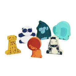 Figurines en bois : Mes histoires de jungle - Vilac