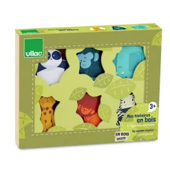 Figurines en bois : Mes histoires de jungle - Vilac