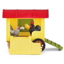 Figurines Farm World : Poulailler mobile - Schleich