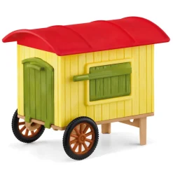 Figurines Farm World : Poulailler mobile - Schleich