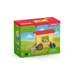 Figurines Farm World : Poulailler mobile - Schleich