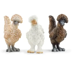 Figurines Farm World : Trio de poules - Schleich
