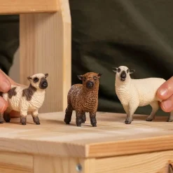 Figurines Farm World : Trio de moutons - Schleich
