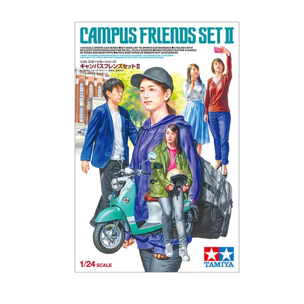 Figurines Groupe d'amis du campus - Tamiya