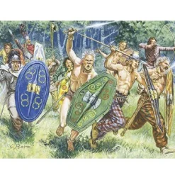 Figurines Guerriers Gaulois - Italeri