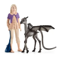 Figurines Harry Potter™: Luna Lovegood™ et Bébé Sombral - Schleich
